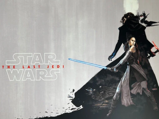 Star Wars: The Last Jedi - 2018 Marc Aspinall Poster Movie Print