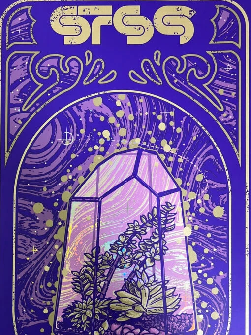 STS9 - 2021 Jax Poster FOIL Red Rocks Morrison, CO 7/23