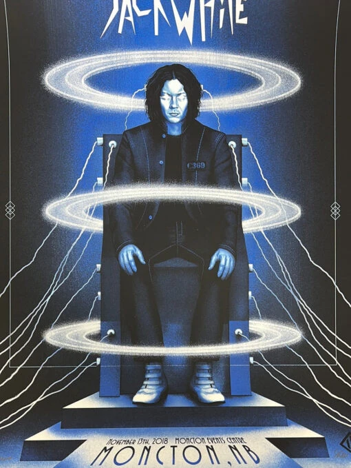 Jack White - 2018 Sara Deck Poster Moncton, NB, CAN