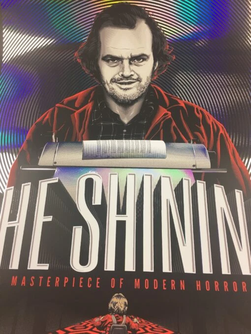 The Shining - 2014 Tracie Ching Poster Fan Art FOIL Print