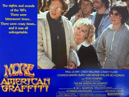 More American Graffiti - 1979 Original Lobby Card Poster Movie Cinema 3