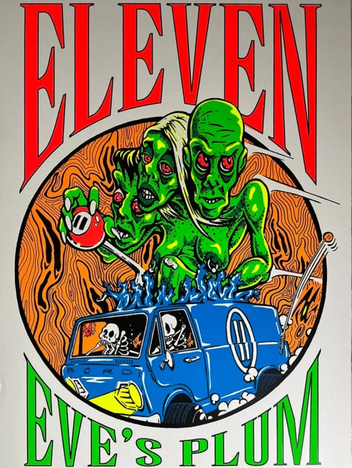 Eleven - 1993 Pablo Poster Eve's Los Angeles, CA Whisky A Go-Go