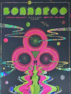 Bonnaroo - 2020 Status Serigraph Poster Manchester, TN FOIL