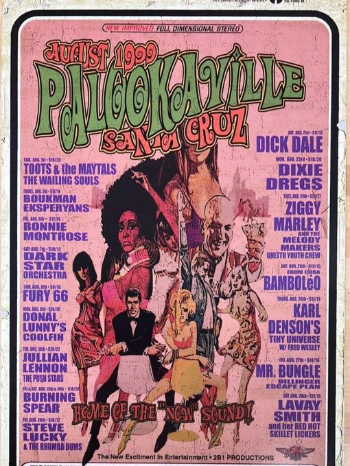 MHP 74 August - 1999 Poster Palookaville Santa Cruz, CA 1st