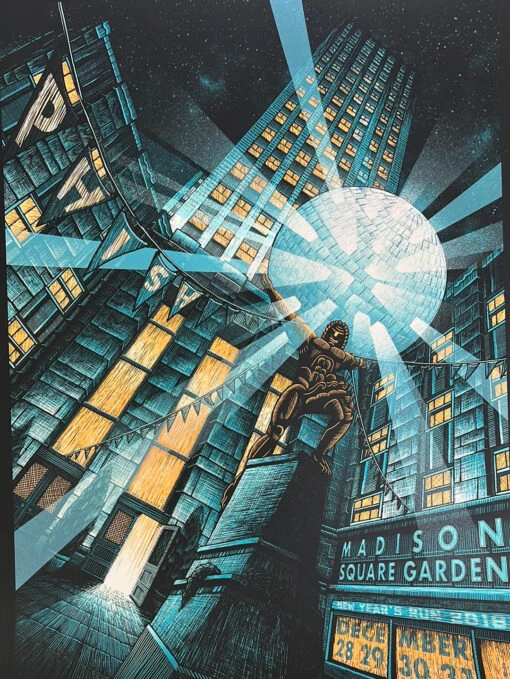 Phish - 2021 Luke Martin Poster New York City, NY MSG AP