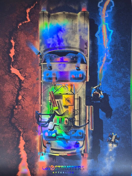 Ghostbusters Afterlife - 2021 DKNG Poster AMC Limited Ed FOIL